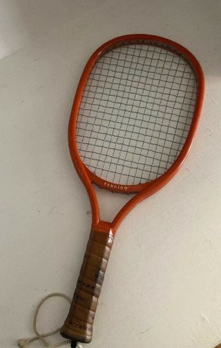 Little Bandido Leach Racquetball Racquet Leather Grip Vintage