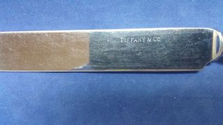 1 Tiffany Windham Sterling Silver True Dinner Knife 10 1/2 " Not Monogrammed