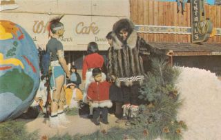 Winslow Arizona Indians On Parade Native American Vintage Postcard K35403