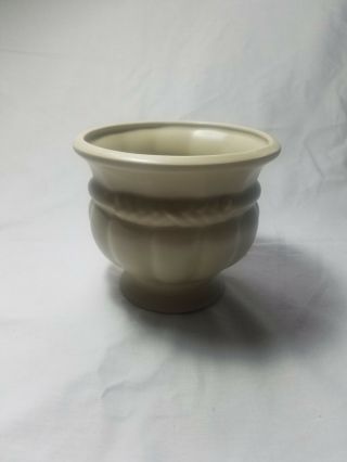 Lovely Vintage 5 " Haeger Pottery Green Planter Vase Usa Evc