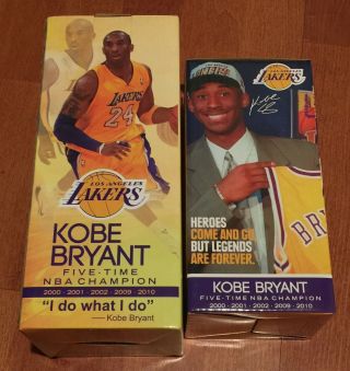 Kobe Bryant Retirement Bobblehead & Base Los Angeles La Lakers Bobble Head 8