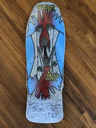 Vintage Skateboard Vision Jinx