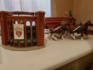 Limited Edition - St.  Louis Cardinals Budweiser 2011 World Series Tribute W/coa