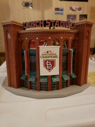 LIMITED EDITION - St.  Louis Cardinals Budweiser 2011 World Series Tribute W/COA 2
