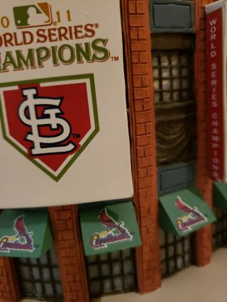 LIMITED EDITION - St.  Louis Cardinals Budweiser 2011 World Series Tribute W/COA 3