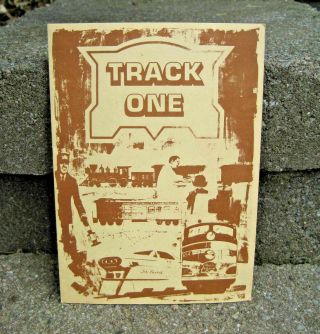 Vintage Rock Island Lines Railroad Track One Restaurant Menu