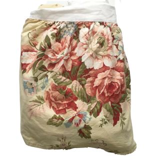 Ralph Lauren River Floral Twin Bed Skirt Dust Ruffle Vintage