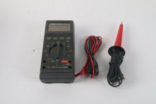 Fluke 27/fm Digital Handheld Multimeter W/ 80k - 6 High Voltage Probe