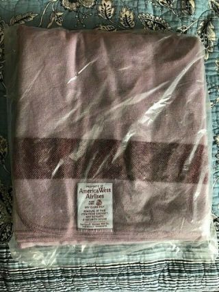 America West Wool Blanket,  Full - Sized,  Usa