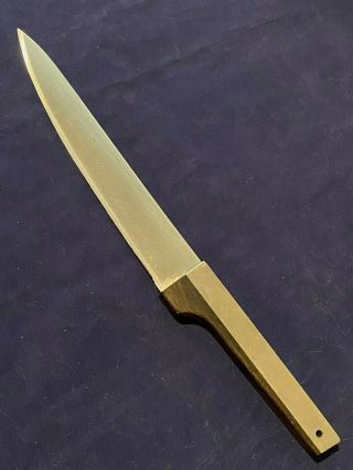 Vintage Vernco HI CV Hand Honed Chef ' s Knife 8 Inch Blade with Case 2