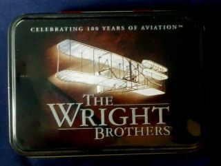The Wright Brothers Commemorative Coin Pin Set Celebrating 100 Years Of Aviation