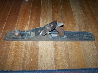 Antique Ohio Tool Co.  No.  08 C Bottom Jointer Plane Woodworking Tool,  Good User