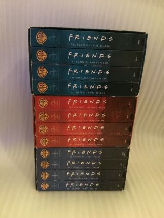 Vintage 1996 “FRIENDS” TV SHOW Complete Set Seasons 1,  2,  3,  VHS Tapes 2