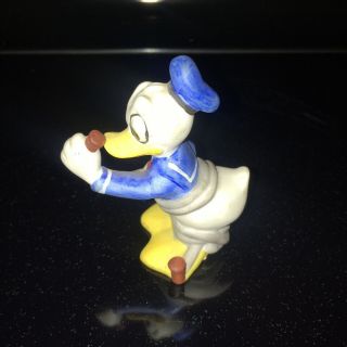 Vintage Donald Duck Disneyland Ceramic Figure - Price Tag