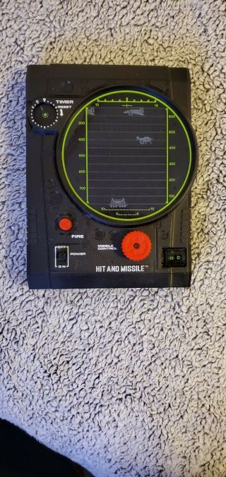 Vintage 1979 Hit And Missile Game By Tomy