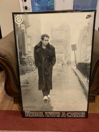 John Mcenroe Nike Tennis Poster Rebel With A Cause Nyc James Dean Inspired