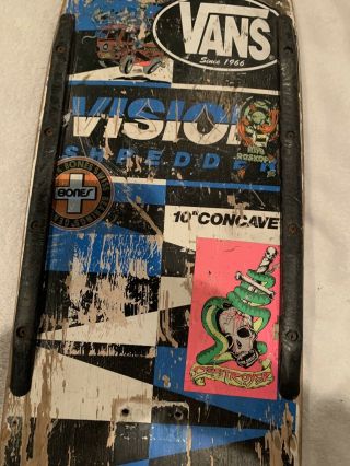 Vintage Vision Shredder 10” Skateboard 3