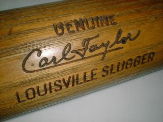 Old Carl Taylor Bat 34.  5 " Game Vintage Louisville Slugger 125 Royals Pirate