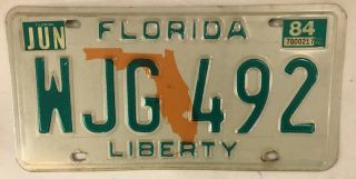 1 Florida County License Plate Fl - Liberty Glades Bay Lafayette Pick Your Plate