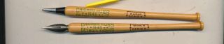 1945 Chicago Cubs Detroit Tigers World Series Pen And Pencil Set