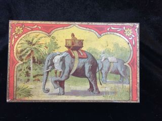 Antique Huntley - Palmer Tin Box - /1890 