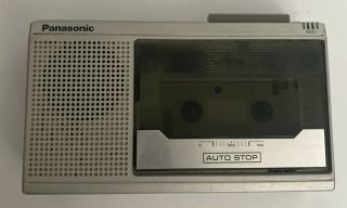 Vintage Panasonic Rq - 341 Portable Cassette Recorder Player.
