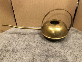 Vintage Brass Watering Can Made In England