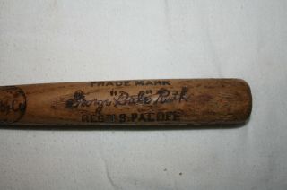 RARE Circa 1930 ' s Babe Ruth Mini Baseball Bat H&B Louisville Slugger 125 14 