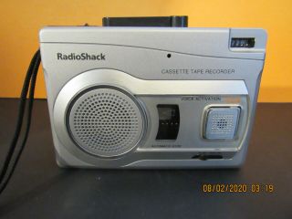 Vintage Radio Shack Cassette Tape Recorder Model Ctr - 122