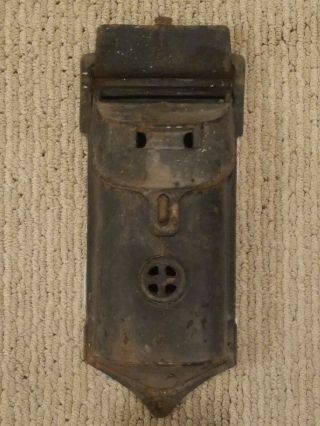 Vintage Antique Griswold Cast Iron Mailbox 105/106a Erie Pa