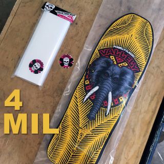 90 X 4 Mil Poly Skateboard Deck Storage Bags – Old School Collectors Bag 12×36
