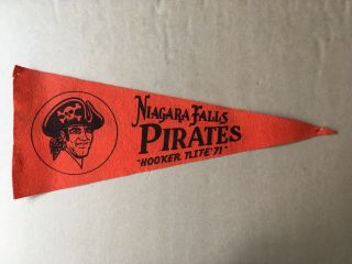 Rare 1971 Niagara Falls Pirates " Hooker Nite 