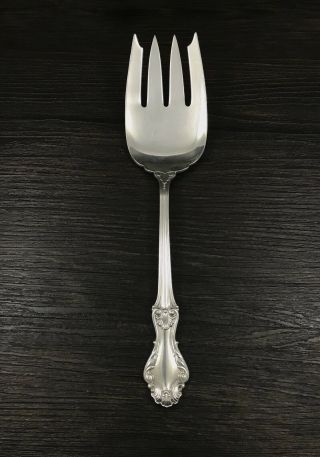 Georgian Shell By Frank & Whiting Concord Large Serving Fork 9 1/8”