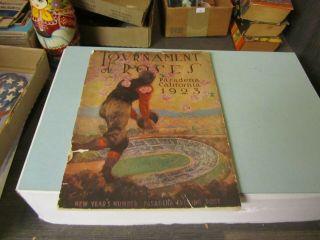 1923 Usc Vs.  Penn State Rose Bowl College Football Game Program Pasadena 1st Yr