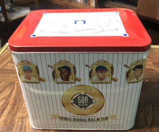 1991 Hall Of Fame Legends Of Baseball 500 Club Full Silver Coin Set With Tin