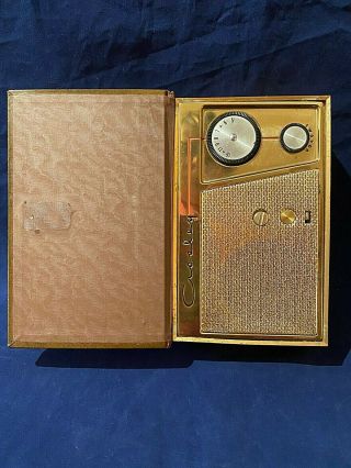 Vintage Crosley Book Radio Model Jm - 8bn Only
