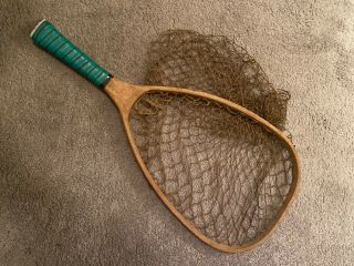Vintage Fly Fishing Net Trout