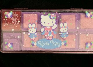 Vintage Sanrio Hello Kitty Ballerina Rubber Stamp Set In Case