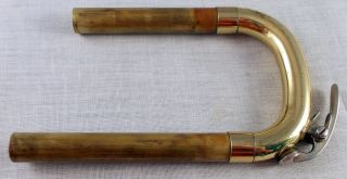 Vintage Oem Yamaha Trumpet Main Tuning Slide & Water Key Ytr 2320 2320e Brass