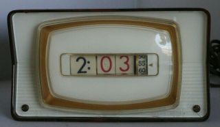 Vintage Numechron Tele - Vision Clock,  1950s Model 765
