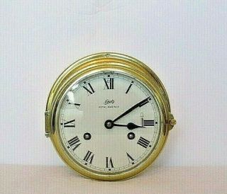 Vintage West German Schatz Royal Mariner 8 Day Clock /,