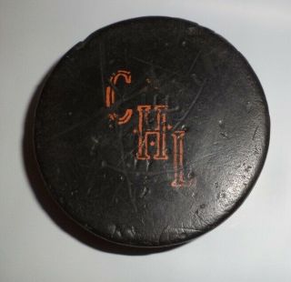 VINTAGE OMAHA KNIGHTS CENTRAL HOCKEY LEAGUE GAME PUCK 2