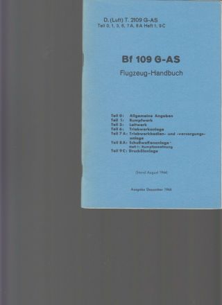 Bv 141 B - 1 - Flugzeuge Handbuch - Reprint - Luftwaffe (3 Vols)