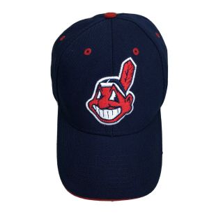 Vintage Chief Wahoo Logo Cleveland Indians By 47 Brand Adjustable