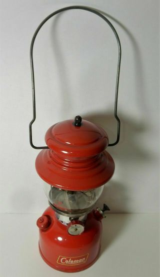 Vintage Coleman Lantern 200a Sunshine Of The Night 1958