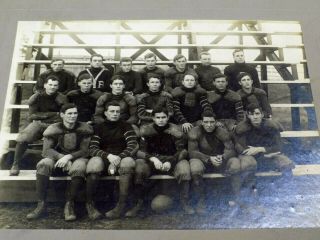1909 Indiana University Freshman Football Team Cabinet Photo - X 2 James M Sheldon