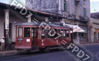 Trolley Slide Asuncion Paraguay Ande 8 Scene;february 1963