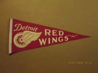 Nhl Detroit Red Wings Vintage 1960 