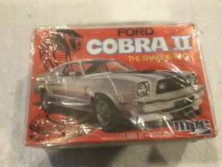 Vintage Mpc Ford Cobra Ii The Snake Is Back 1 - 0773 1/25