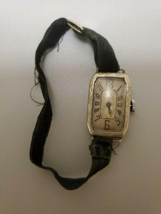 Vintage Diel M.  C Co.  14 Karat Gold Filled Ladies Watch In Not